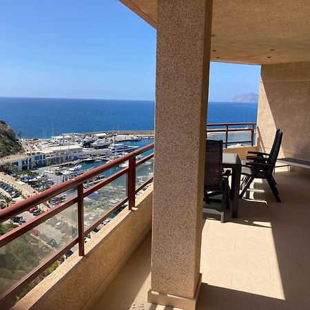 Atico Duplex Penthouse Rosa Marina Club Nautico Calpe Penon Sea View Appartement Buitenkant foto