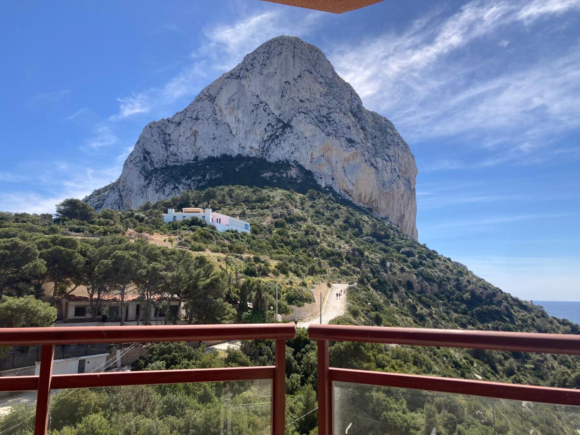 Atico Duplex Penthouse Rosa Marina Club Nautico Calpe Penon Sea View Appartement Buitenkant foto